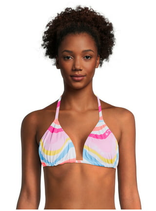 Barbie™ Women's Scoop Neck Midkini Swim Top, Sizes XS-XXL