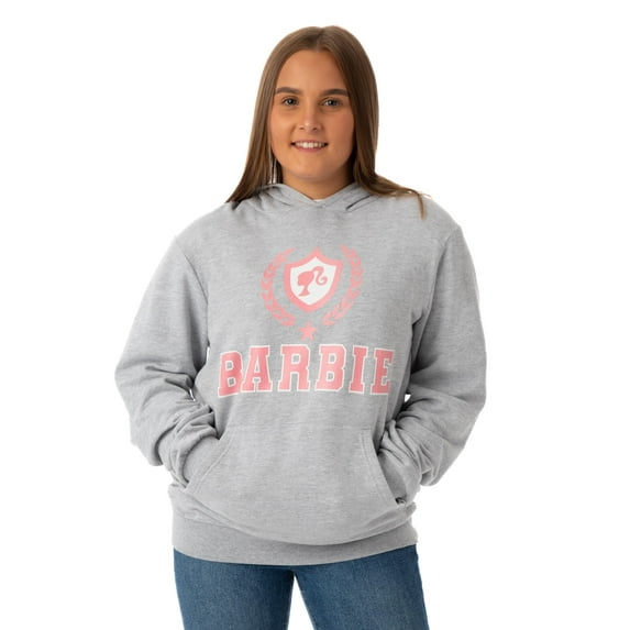 Barbie Womens Grey Hoodie