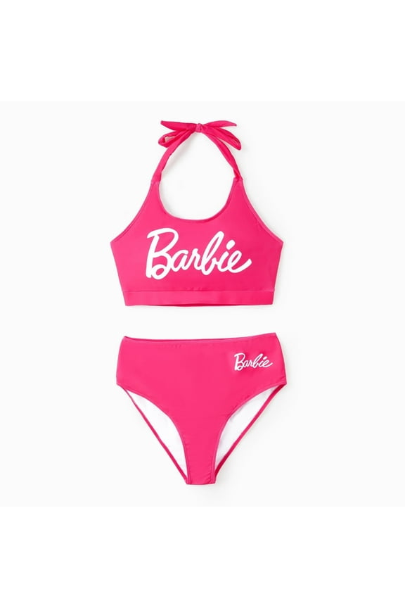 Womens Halter Swimsuits Roseo Letter Print Two Pieces Swimset Sizes M