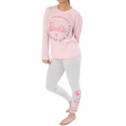 BARBIE Womens Pajamas Pink Size S-XXL