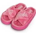 thumbnail image 1 of Barbie Womens Slippers Gifts for Women Extra Cozy Fuzzy House Slippers Slip On, 1 of 7