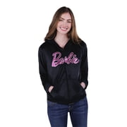 Barbie Womens Velour Matching Family Zip Up Hoodie Adult Small