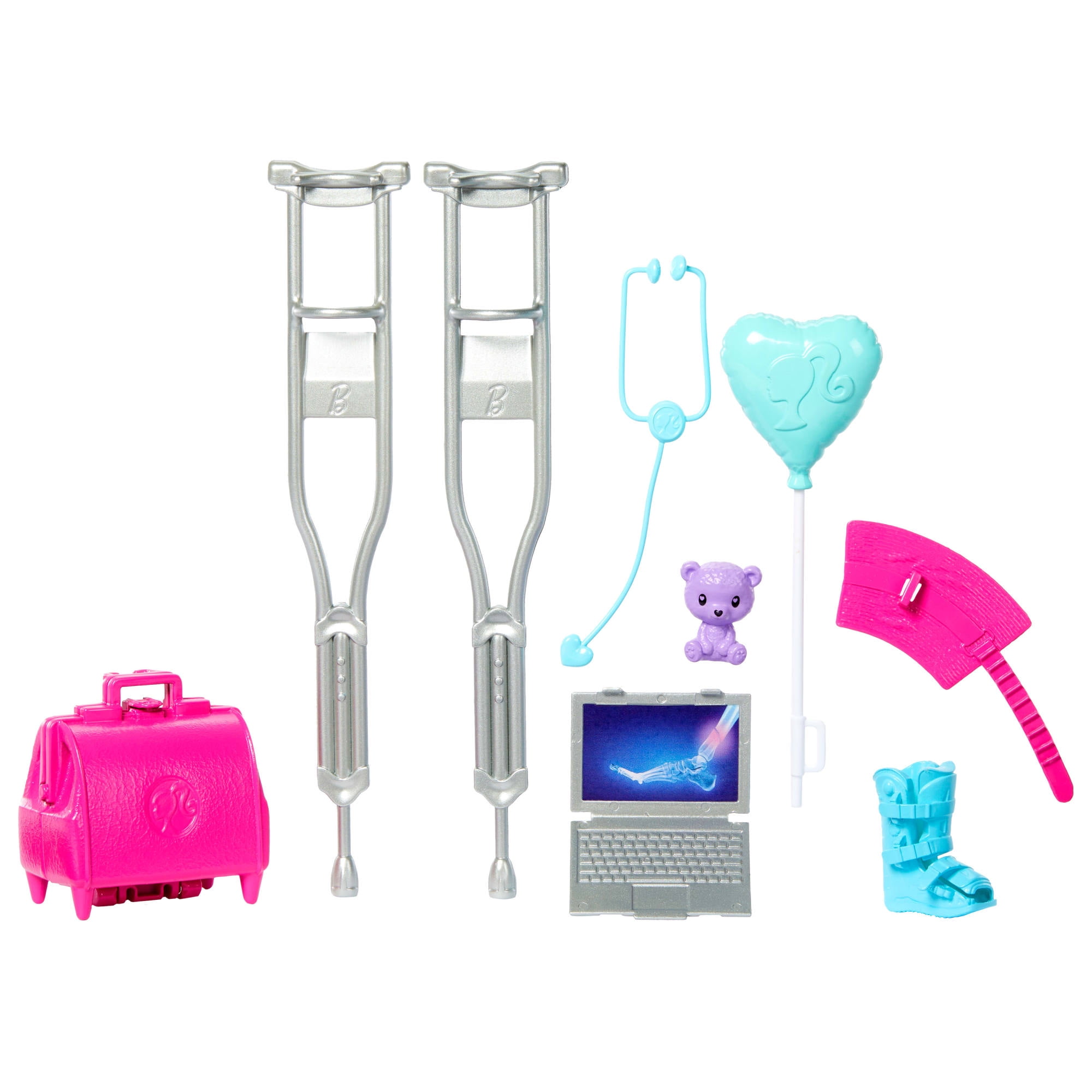 Barbie World Toy Doctor Set with Doll 10 Accessories Barbados Ubuy