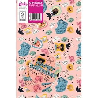 Barbie wrapping paper walmart sale