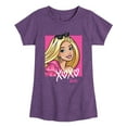 thumbnail image 1 of Barbie - Xoxo Barbie - Toddler And Youth Girls Short Sleeve Graphic T-Shirt, 1 of 5