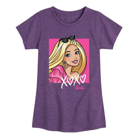 Barbie - Xoxo Barbie - Toddler And Youth Girls Short Sleeve Graphic T-Shirt