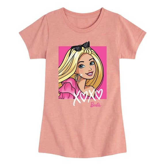 Barbie - Xoxo Barbie - Toddler And Youth Girls Short Sleeve Graphic T-Shirt