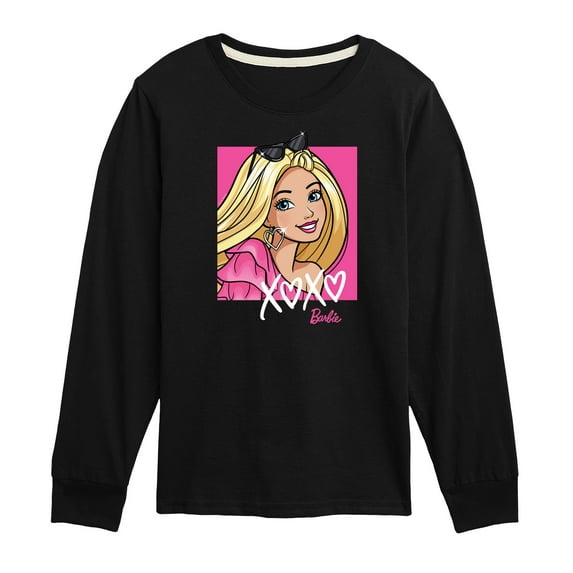 Barbie - Xoxo Barbie - Toddler And Youth Long Sleeve Graphic T-Shirt