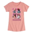 thumbnail image 1 of Barbie - Yearbook Scribble - Youth Girls Fitted Short Sleeve T-Shirt, 1 of 4