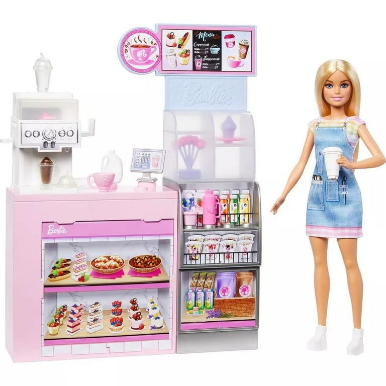 Barbie kitchen playset coffee espresso maker new arrivals