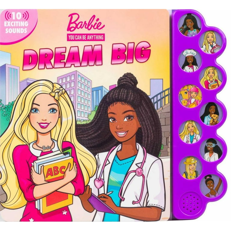 Barbie You Can Be Anything Dream Big Board Book Walmart