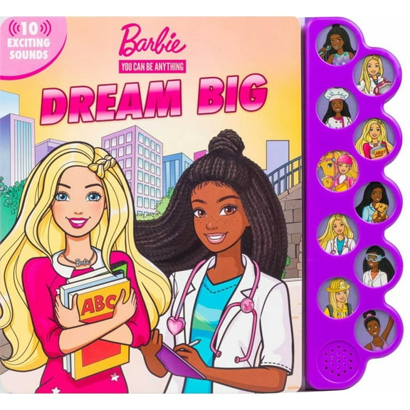 Maggie Fischer: Barbie: You Can Be Anything: Dream Big! (Board Book)