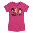 thumbnail image 1 of Barbie - You Ken Do It - Girls Fitted Short Sleeve Graphic T-Shirt, 1 of 5