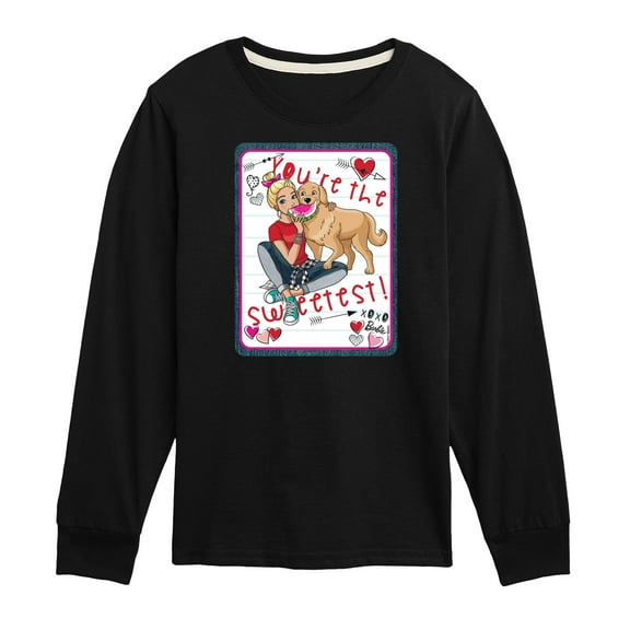 Barbie - You're The Sweetest Barbie - Toddler And Youth Long Sleeve Graphic T-Shirt