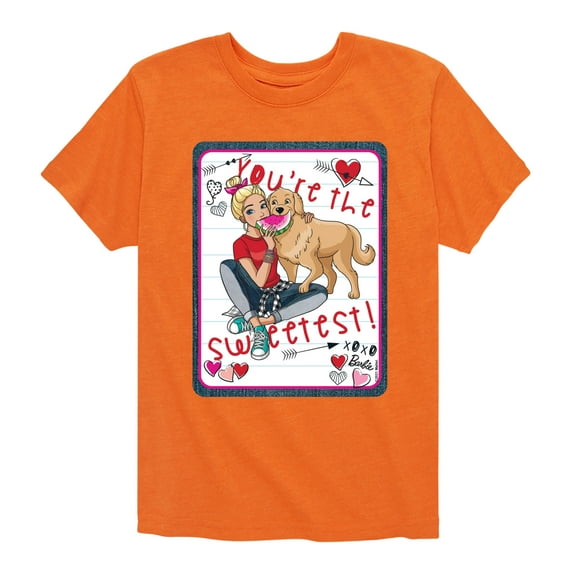 Barbie - You're The Sweetest Barbie - Toddler And Youth Short Sleeve Graphic T-Shirt