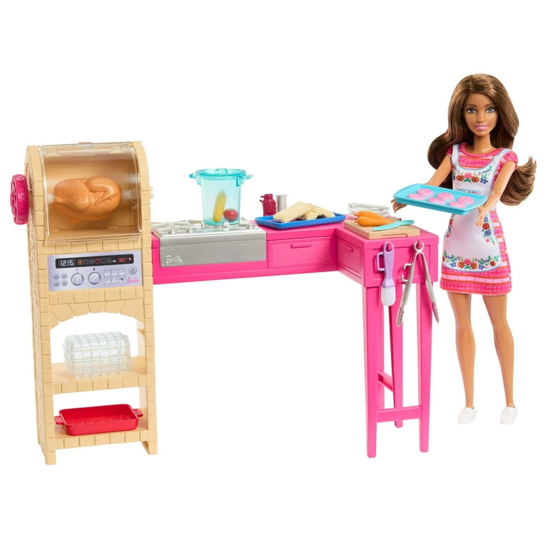 Barbie and Teresa Recipe for Friendship Teresa Doll Kitchen
