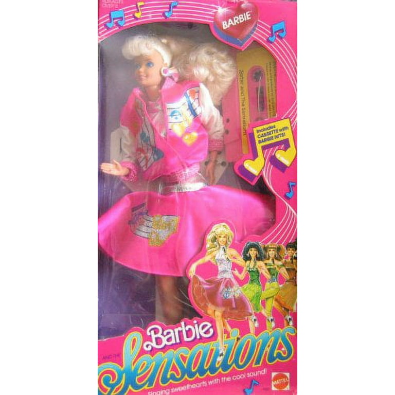 Barbie and The Sensations Barbie Doll w Cassette 1987 Mattel Hawthorne