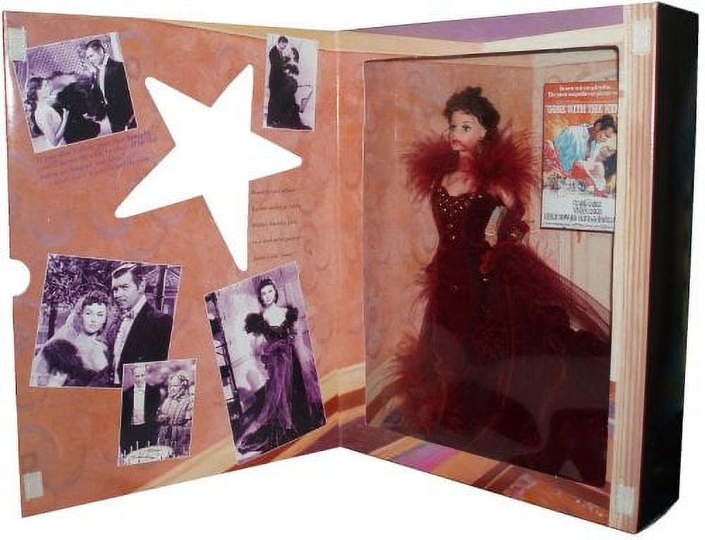 Barbie as Scarlett O'Hara in Red Birthday Party Dress Doll 1994 Mattel 12815