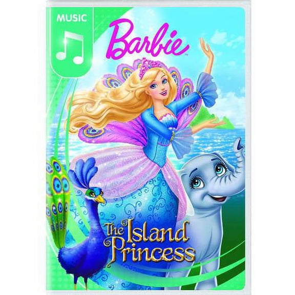 Pre-Owned Barbie as the Island Princess (DVD), Universal Studios, Kids & Family