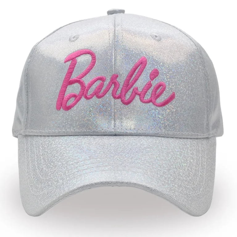 Barbie baseball cap,Embroidery Pink or Silver Cap,Women and  display picture 1