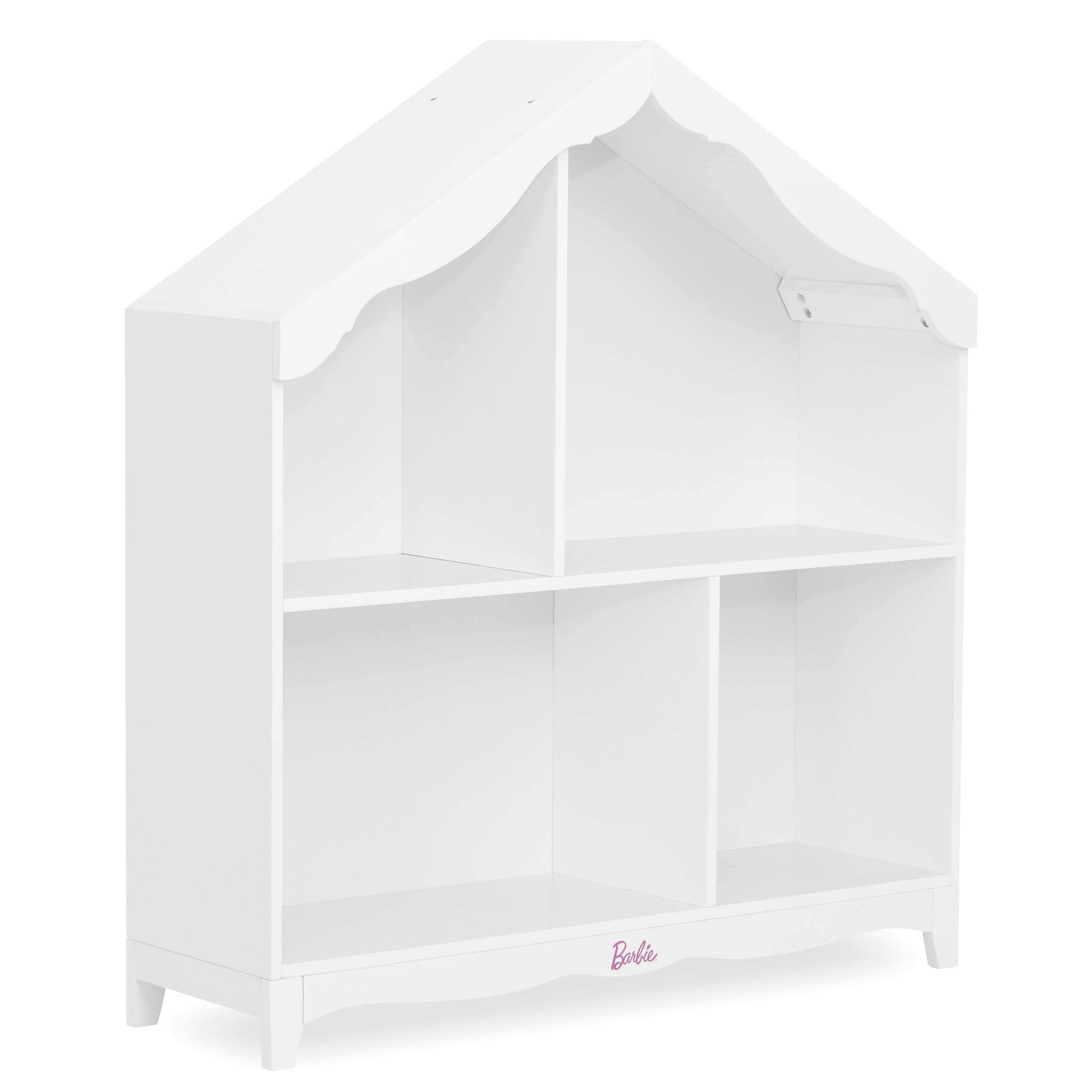 White Pine Freestanding Kids Hutch Bookcase