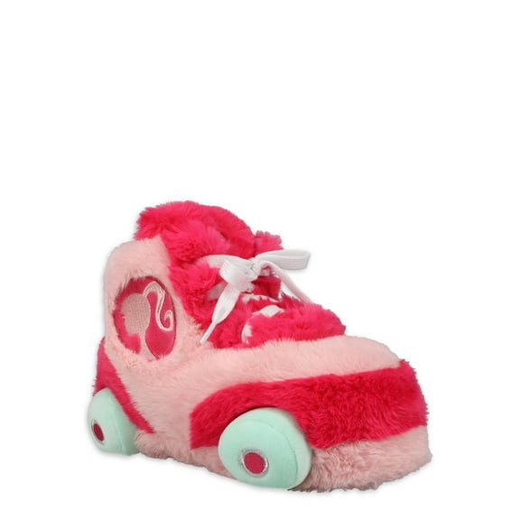 Barbie by Mattel Women's Roller Skate Slipper, Dual Sizes 5-12, Medium Width