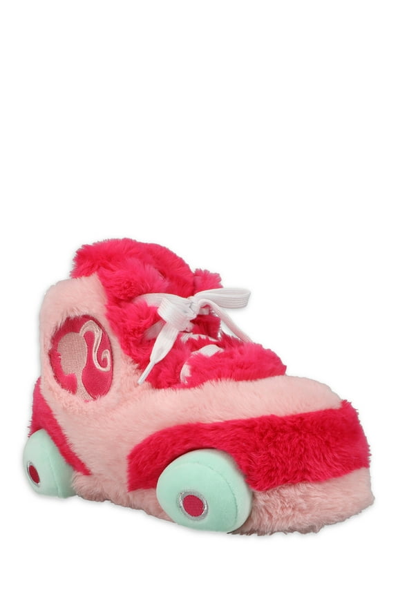 Barbie by Mattel Women's Roller Skate Slipper, Dual Sizes 5-12, Medium Width