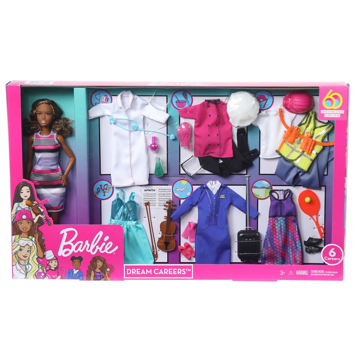 Kit 6 Roupas Da Barbie