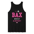 thumbnail image 1 of Barbie the Movie - BAK - Barbie Land Airport - Men's Jersey Tank Top, 1 of 4