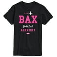 thumbnail image 1 of Barbie the Movie - BAK - Barbie Land Airport - Men's Short Sleeve Graphic T-Shirt, 1 of 4