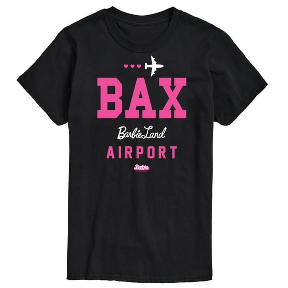 Barbie the Movie - BAK - Barbie Land Airport - Men's Short Sleeve Graphic T-Shirt