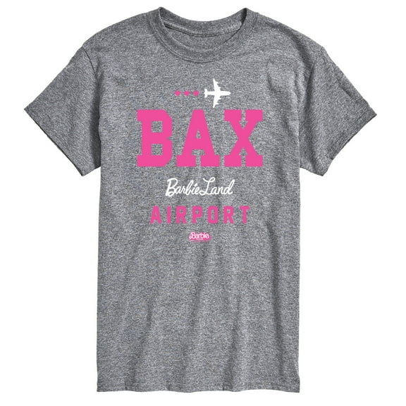 Barbie the Movie - BAK - Barbie Land Airport - Men's Short Sleeve Graphic T-Shirt