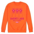 thumbnail image 1 of Barbie the Movie - Barbie Land Delivery Milk - Men's Crew Neck Fleece Pullover, 1 of 1