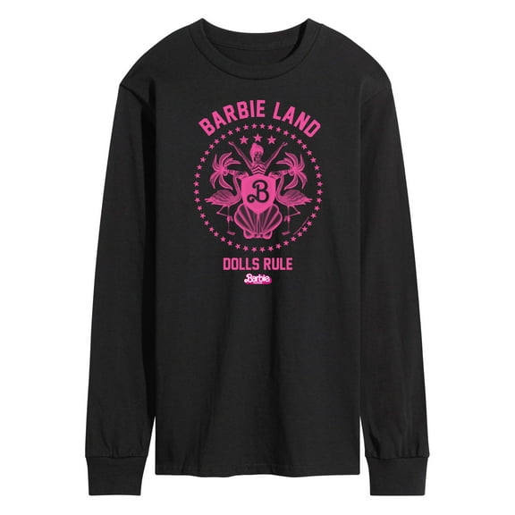 Barbie the Movie - Barbie Land - Dolls Rule - Men's Long Sleeve T-Shirt