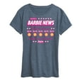 thumbnail image 1 of Barbie the Movie - Barbie Land New Weather Forecast - Sunny - Women's Short Sleeve Graphic T-Shirt, 1 of 5