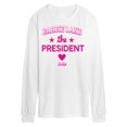 thumbnail image 1 of Barbie the Movie - Barbie Land President - Men's Long Sleeve T-Shirt, 1 of 1