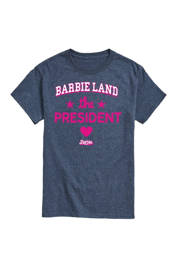 the Movie - Barbie Land President - Men's Short Sleeve Graphic T-Shirt