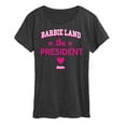 thumbnail image 1 of Barbie the Movie - Barbie Land President - Women's Short Sleeve Graphic T-Shirt, 1 of 5
