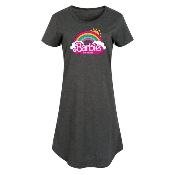 Barbie the Movie - Barbie Logo Rainbow - Women's Any Way Dress