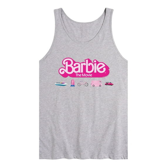 Barbie the Movie - Barbie Transportaion Vehicles - Men's Jersey Tank Top