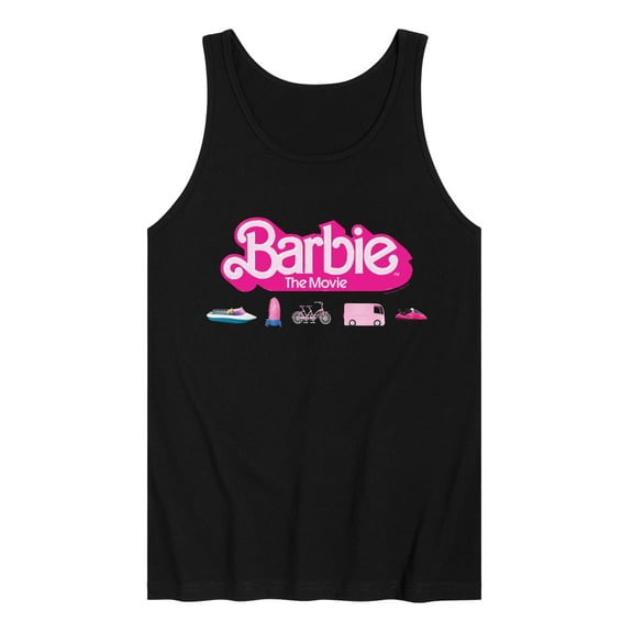 Barbie the Movie - Barbie Transportaion Vehicles -  Men's Jersey Tank Top