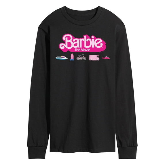Barbie the Movie - Barbie Transportaion Vehicles - Men's Long Sleeve T- Shirt
