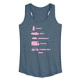 thumbnail image 1 of Barbie the Movie - Barbie Vehicles - Women's Racerback Tank Top, 1 of 5