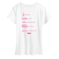 thumbnail image 1 of Barbie the Movie - Barbie Vehicles - Women's Short Sleeve Graphic T-Shirt, 1 of 5