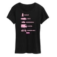 thumbnail image 1 of Barbie the Movie - Barbie Vehicles - Women's Short Sleeve Graphic T-Shirt, 1 of 5