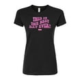 thumbnail image 1 of Barbie the Movie - Best Day Ever - Juniors Fitted Graphic T-Shirt, 1 of 5