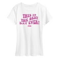 thumbnail image 1 of Barbie the Movie - Best Day Ever - Women's Short Sleeve Graphic T-Shirt, 1 of 5