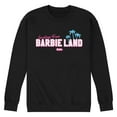 thumbnail image 1 of Barbie the Movie - Greetings from Barbie Land - Men's Crew Neck Fleece Pullover, 1 of 4