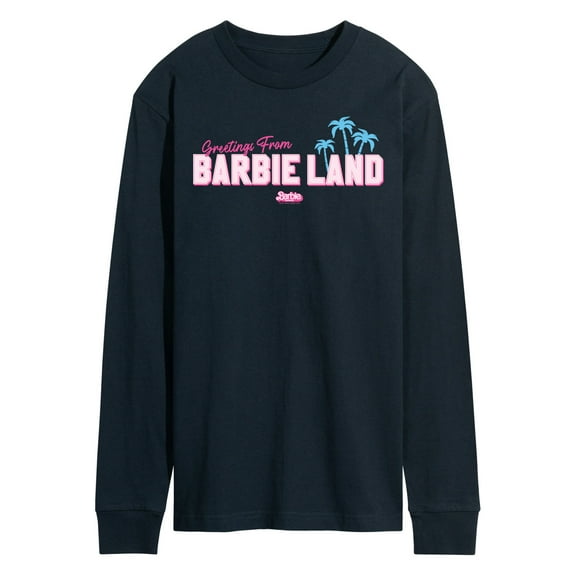 Barbie the Movie - Greetings from Barbie Land - Men's Long Sleeve T-Shirt