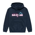 thumbnail image 1 of Barbie the Movie - Greetings from Barbie Land - Men's Pullover Hooded Fleece Sweatshirt, 1 of 3